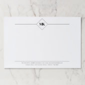 モノグラパーソナライズされたムプロフェッショナル ペーパーパッド (正面)