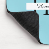 モノグラパーソナライズされたムマウスパッド | カスタムイニシャル マウスパッド (コーナー)