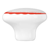 モノグラパーソナライズされたムモダン#6 セラミックノブ (側面)