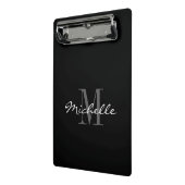 モノグラパーソナライズされたム付きミニクリエレガントップボード ミニクリップボード (アングル2)