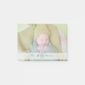 モノグラパーソナライズされたム写真Post itメモ ポストイット (正面)