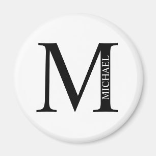 モノグラパーソナライズされたム及びネーム・マグネット マグネット