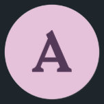 モノグラパーソナライズされたム封筒用シール ラウンドシール<br><div class="desc">これは特別な日にパーソナライズされた使える美しカスタマイズい印刷のモノグラムだ。これは最高の、結婚式招待状、RSVPカードなど、このデザインに一致する製品の場合に使用する。</div>