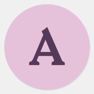 モノグラパーソナライズされたム封筒用シール ラウンドシール