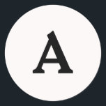 モノグラパーソナライズされたム封筒用シール ラウンドシール<br><div class="desc">これは特別な日にパーソナライズされた使える美しカスタマイズい印刷のモノグラムだ。これは最高の、結婚式招待状、RSVPカードなど、このデザインに一致する製品の場合に使用する。</div>