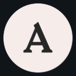 モノグラパーソナライズされたム封筒用シール ラウンドシール<br><div class="desc">これは特別な日にパーソナライズされた使える美しカスタマイズい印刷のモノグラムだ。これは最高の、結婚式招待状、RSVPカードなど、このデザインに一致する製品の場合に使用する。</div>