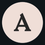 モノグラパーソナライズされたム封筒用シール ラウンドシール<br><div class="desc">これは特別な日にパーソナライズされた使える美しカスタマイズい印刷のモノグラムだ。これは最高の、結婚式招待状、RSVPカードなど、このデザインに一致する製品の場合に使用する。</div>