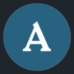 モノグラパーソナライズされたム封筒用シール ラウンドシール<br><div class="desc">これは特別な日にパーソナライズされた使える美しカスタマイズい印刷のモノグラムだ。これは最高の、結婚式招待状、RSVPカードなど、このデザインに一致する製品の場合に使用する。</div>