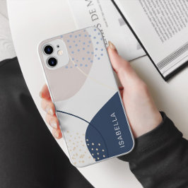 モノグラパーソナライズされたム抽象芸術 iPhone 15 PRO MAXケース