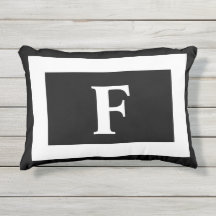 モノグラパーソナライズされたム白黒トレンディー