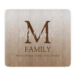 モノグラパーソナライズされたム カッティングボード