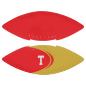 モノグラパーソナライズされたム・フットボール アメリカンフットボール (パネル)