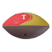 モノグラパーソナライズされたム・フットボール アメリカンフットボール (回転270)