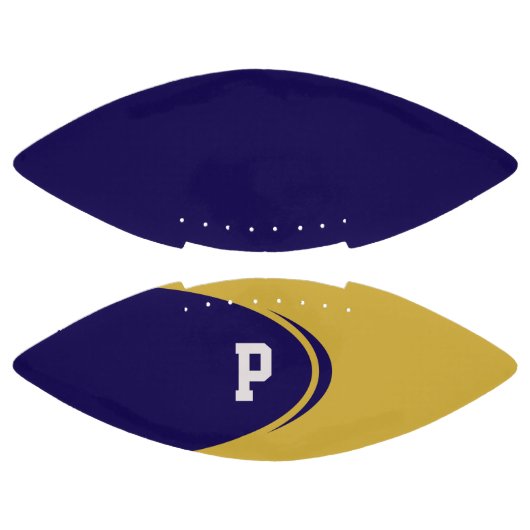 モノグラパーソナライズされたム・フットボール アメリカンフットボール (パネル)