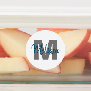 モノグラパーソナライズされたム ラベル