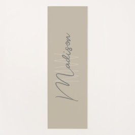 モノグラパーソナライズされたモダンム ヨガマット