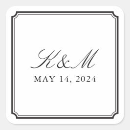 モノグラフォーマルム スクエアシール