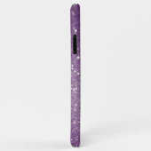 *~*モノグラフ紫のグラデーションのグラデーショングリッター Case-Mate iPhoneケース (裏面/右)