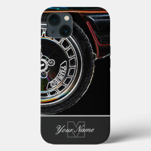モノグラポップ・アートのムのネオンアートターボタイヤ！ iPhone 13ケース