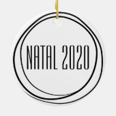 モノグラマパラカサルエスティロルスティコファームハウス セラミックオーナメント (裏面)