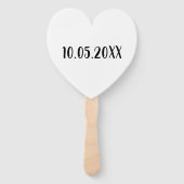 モノグラミニマルム白黒 ハンドファン (裏面)