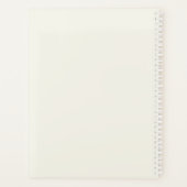 モノグラミニマルム プランナー手帳 (裏面)