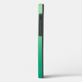 モノグラミニマルム(明るい色から濃い緑のグラデーション) Case-Mate iPhoneケース (裏面 / 左)