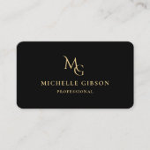 モノグラミニマルムMGプロフェッショナルブエレガントラック 名刺 (正面)