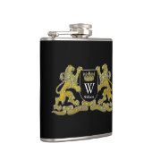 モノグラムおよび色あなたの紋章付き外衣 フラスク (右)