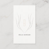 モノグラムお洒落 名刺 (正面)