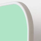 モノグラムかわいいイチゴ果実オンターコイズ ピックルボールラケット (左詳細)