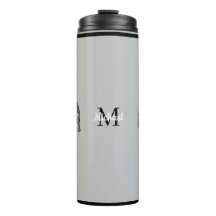 モノグラムかわいいグラフィックパーソナライズされたスエレファントブラック