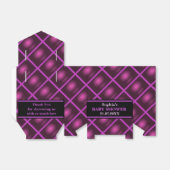 モノグラムかわいいパターン赤ちゃんシャワー好意B フェイバーボックス (折り畳みなし)