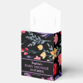 モノグラムかわいいパターン赤ちゃんシャワー フェイバーボックス (オープン)