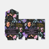 モノグラムかわいいパターン赤ちゃんシャワー フェイバーボックス (折り畳みなし)