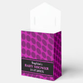 モノグラムかわいいパターン赤ちゃんシャワー フェイバーボックス (オープン)