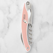 モノグラムかわいいブルドフランスのッグ ソムリエナイフ (裏面)