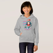 モノグラムかわいい小さな人魚の祝クリスマス (正面フル)