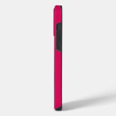 モノグラムかわいらしFフローラ iPhoneケース (左側面)