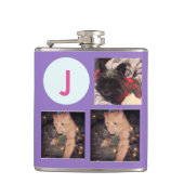 モノグラムか写真 フラスク (正面)