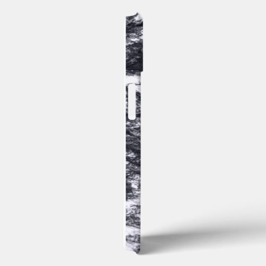 モノグラムが付いている雪で覆われた木 Case-Mate iPhoneケース (裏面 / 右)