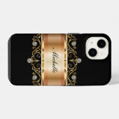 モノグラムが輝くレディースiPhoneケース Case-Mate iPhoneケース (裏面横)