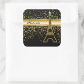 モノグラムきらきら光るスタンプ スクエアシール (バッグ)