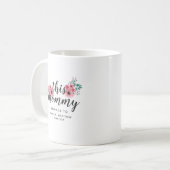 モノグラムこのママはマグカップに属している コーヒーマグカップ (正面左)