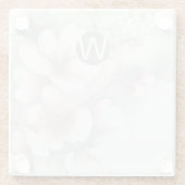 モノグラムさくらんぼブロッサムコースター ガラスコースター (裏面)