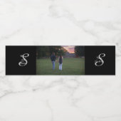 モノグラムで撮影 ペットボトルラベル (シングルラベル)