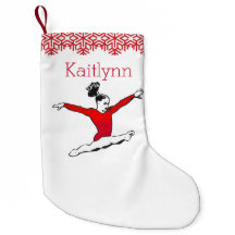 モノグラムとの体育専門家のクリスマスの跳躍