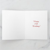 モノグラムとの黒の白のストライプそしてシェブロン カード (内部)