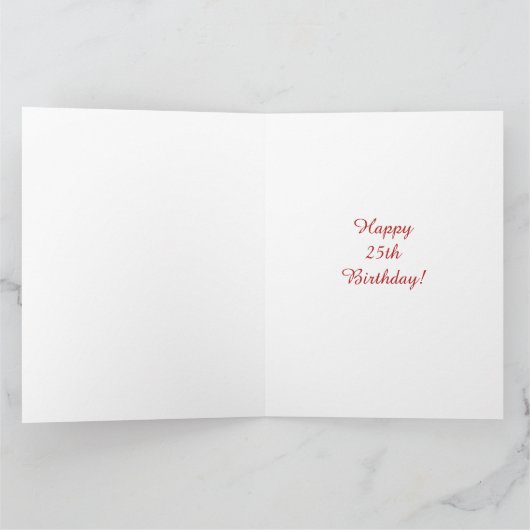 モノグラムとの黒の白のストライプそしてシェブロン カード (内部)