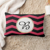 モノグラムとシェパターン（の模様が）あるブ ランバークッション (ブランケット)